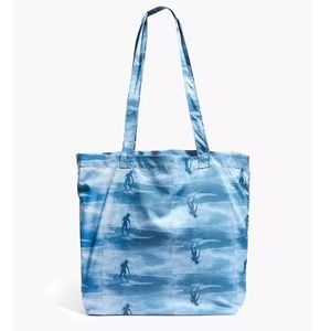 Madewell The Recycled Reusable Tote in Wave Rider